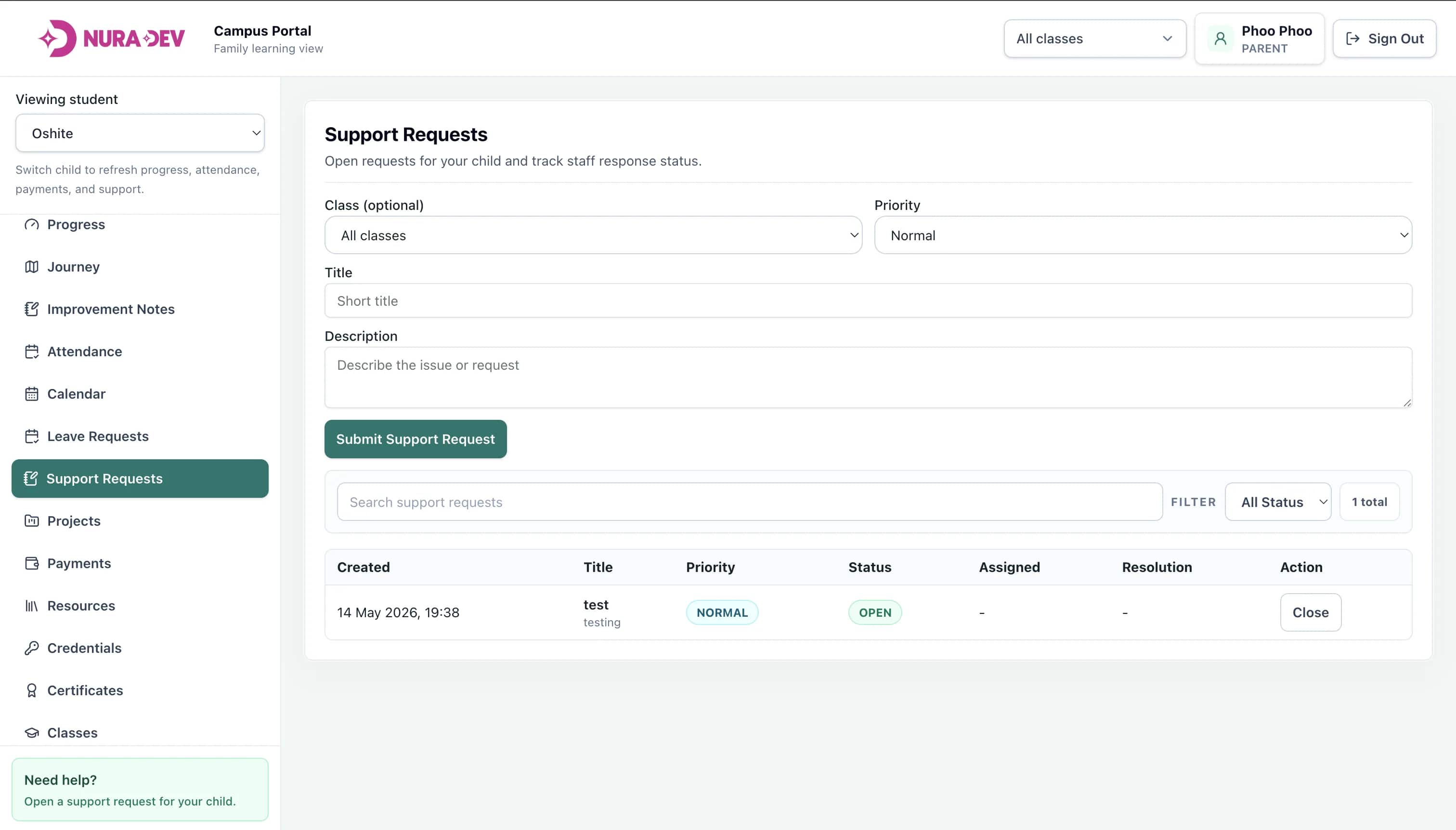 AI automation support workflow screen