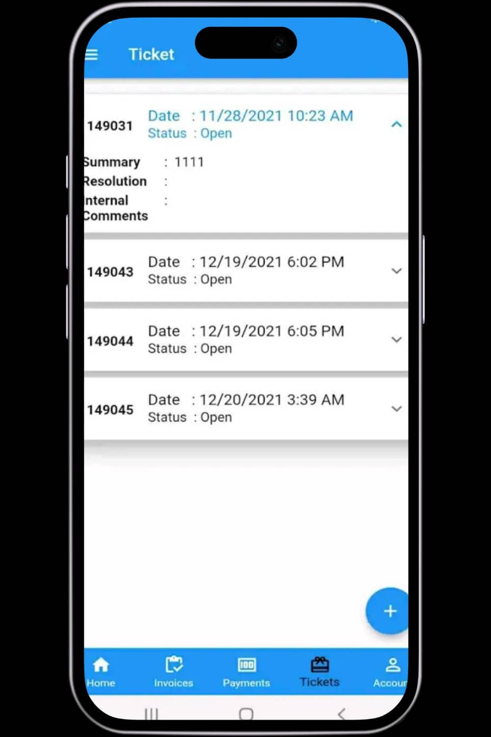 Hi Internet mobile product screen 3