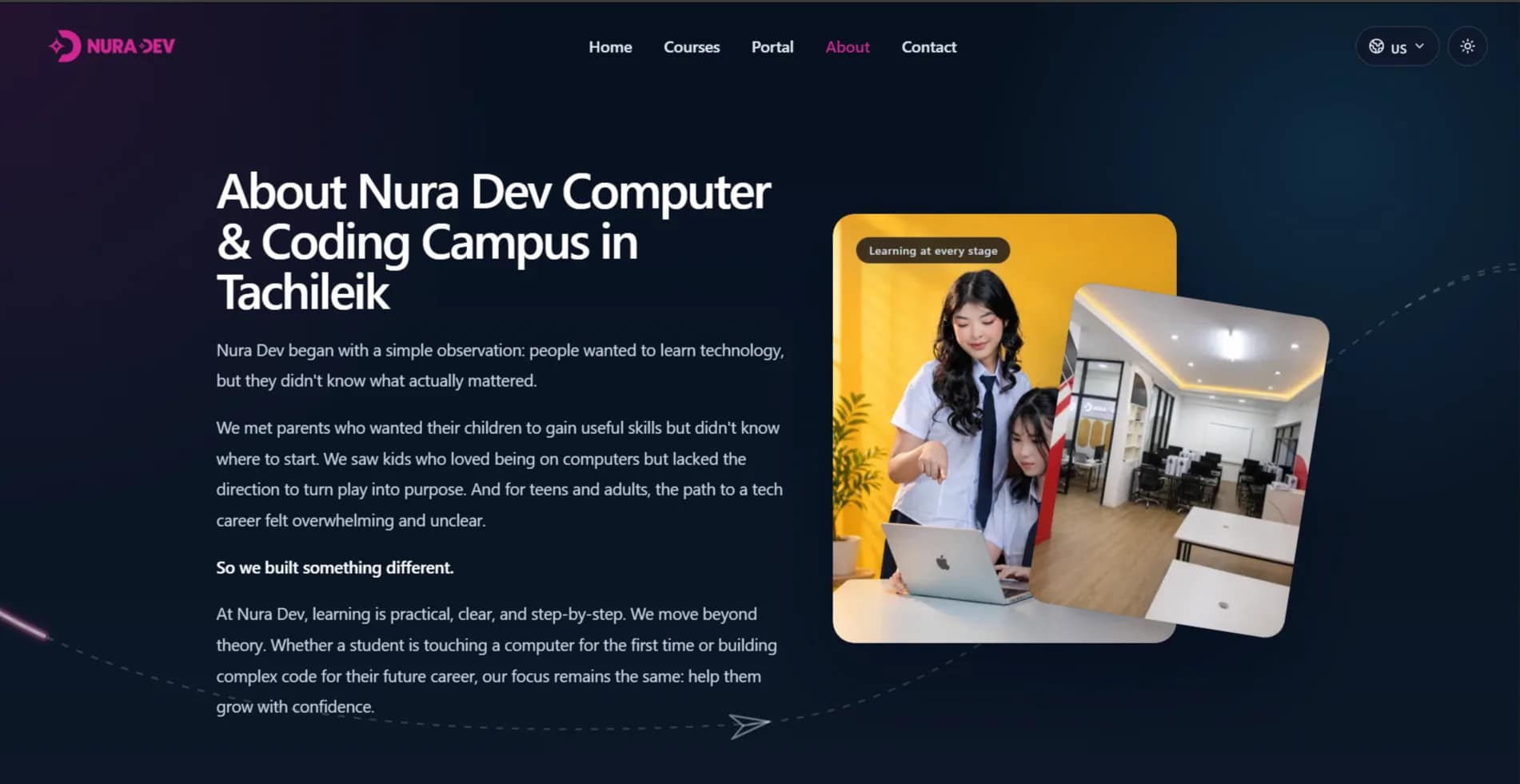 Nura Dev web product screen 6